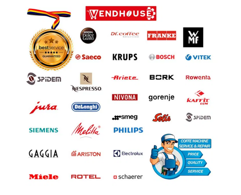 Reparatie service aparate espressoare de cafea, garantie, orice model